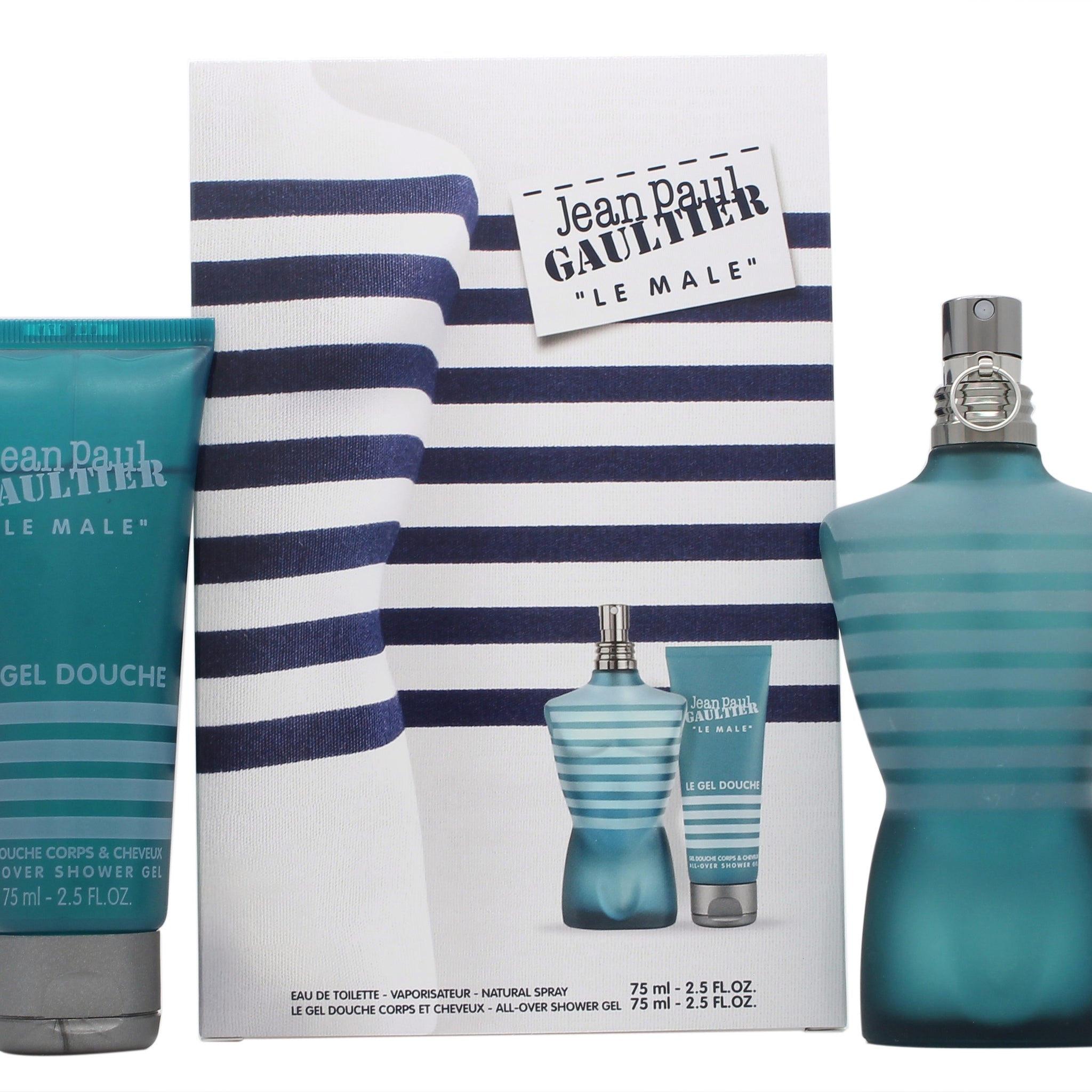 Jean Paul Gaultier Le Male Gift Set 75ml EDT + 75ml Shower Gel