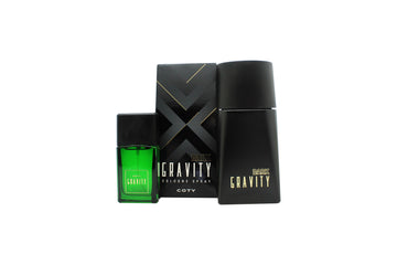 Coty Gravity Gift Set 100ml Dark Gravity Cologne + 30ml Defy Gravity Cologne