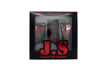 Jeanne Arthes Js Magnetic Power Gift Set 100ml EDT + 75ml Shower Gel + 75ml Aftershave Balm