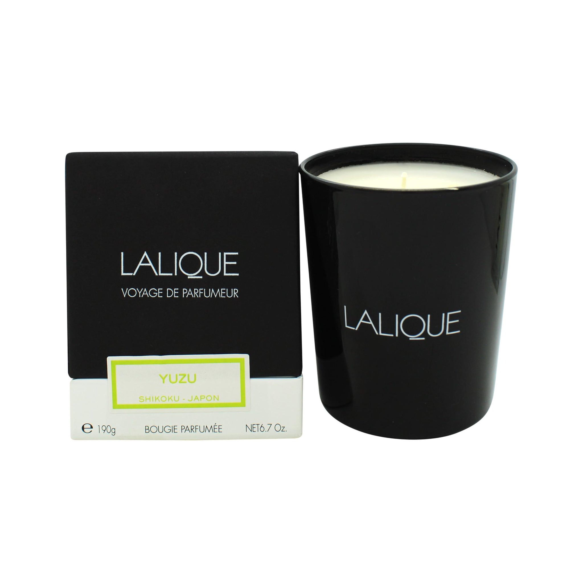 Lalique Candle 190g - Yuzu Shikokou