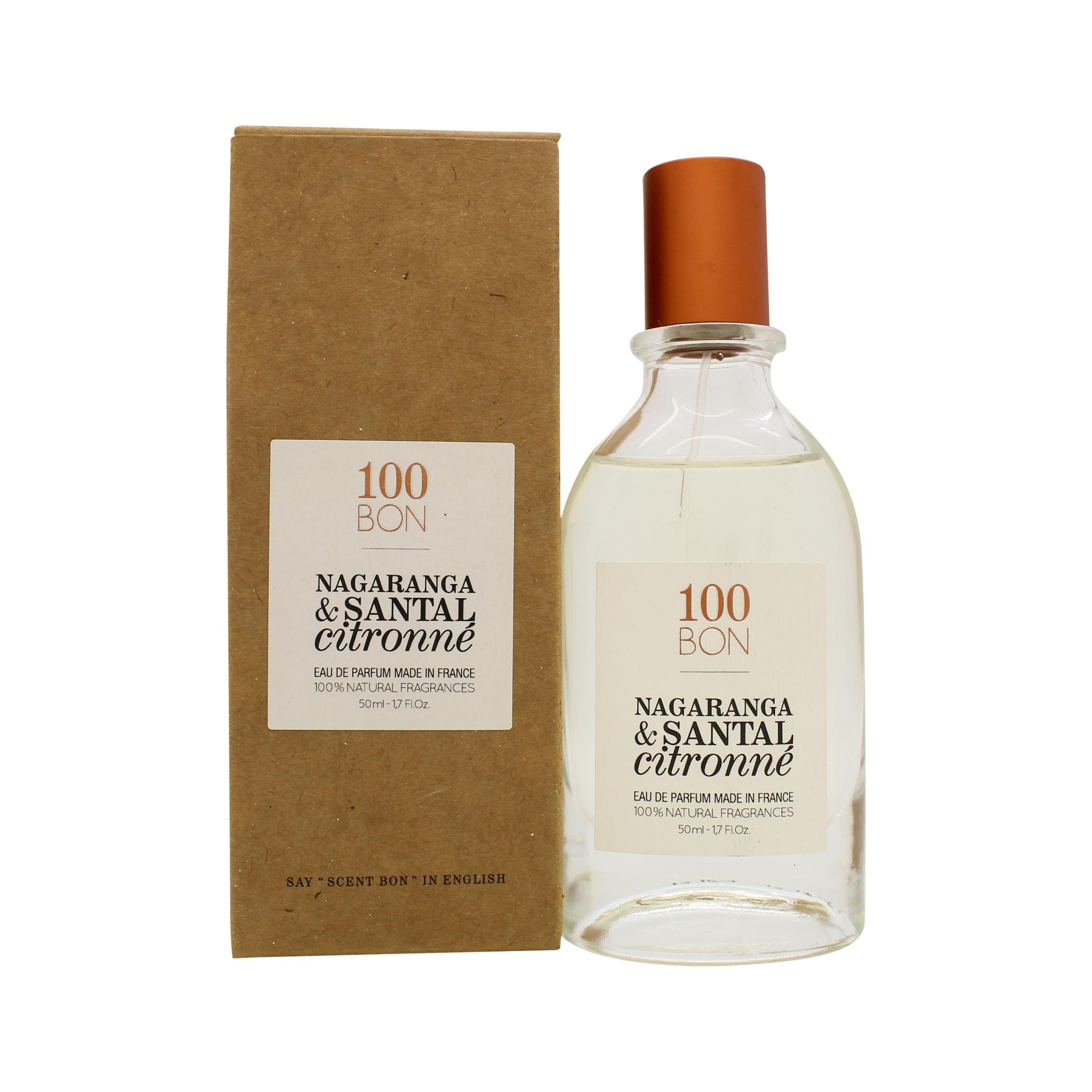 100BON Nagaranga & Santal Citronné Refillable Eau de Parfum 50ml Spray