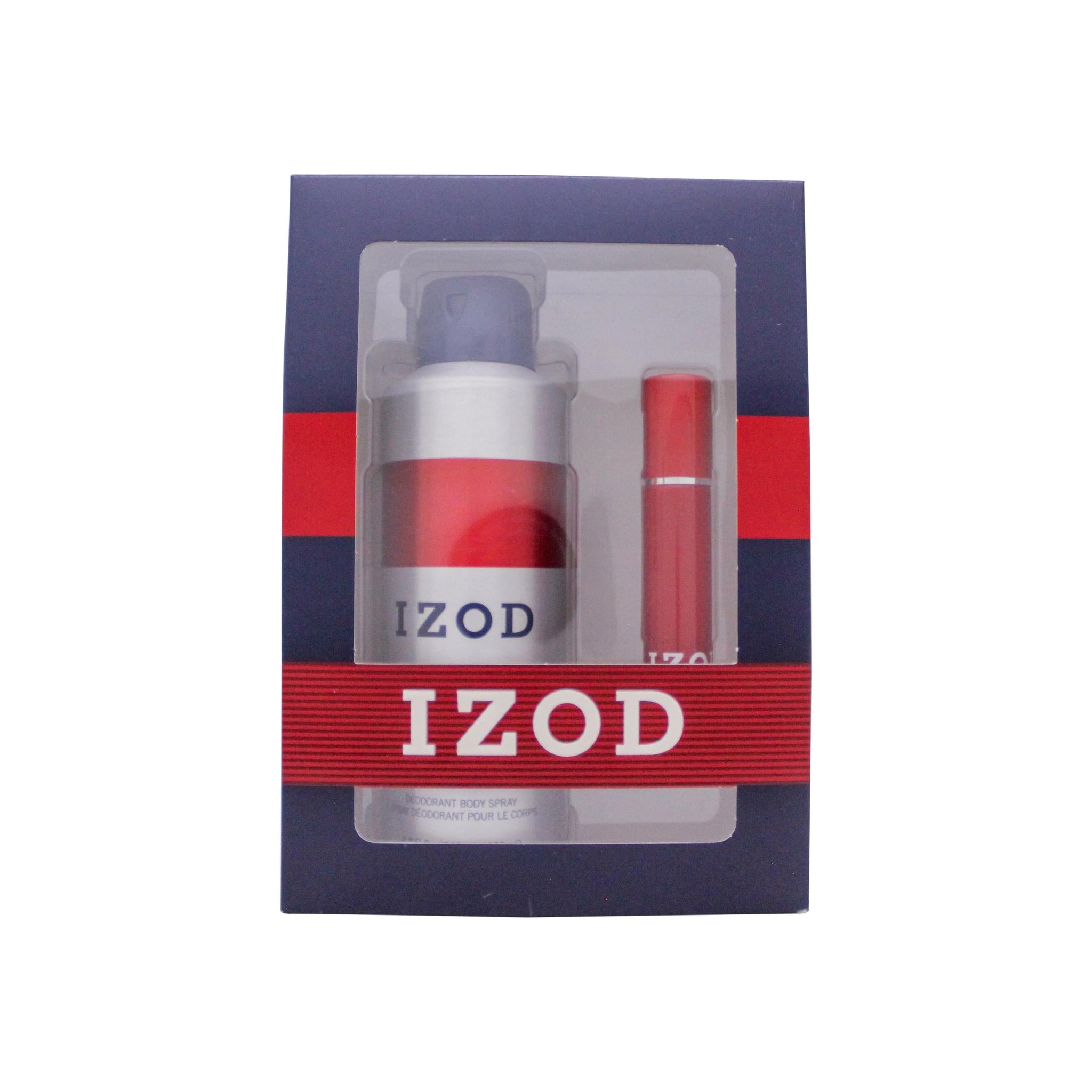 Izod Red Gift Set 15ml EDT + 200ml Body Spray