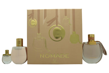 Chloé Nomade Gift Set 75ml EDP + 5ml EDP + 100ml Body Lotion