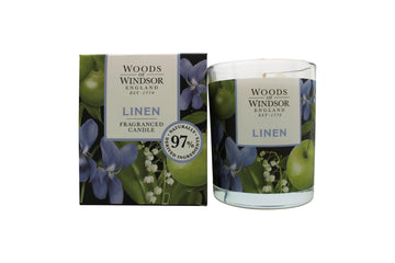 Woods of Windsor Linen Candle 150g