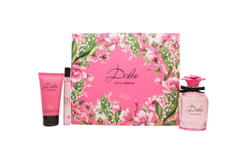 Dolce & Gabbana Dolce Lily Gift Set 75ml EDT + 10ml EDT + 50ml Body Lotion