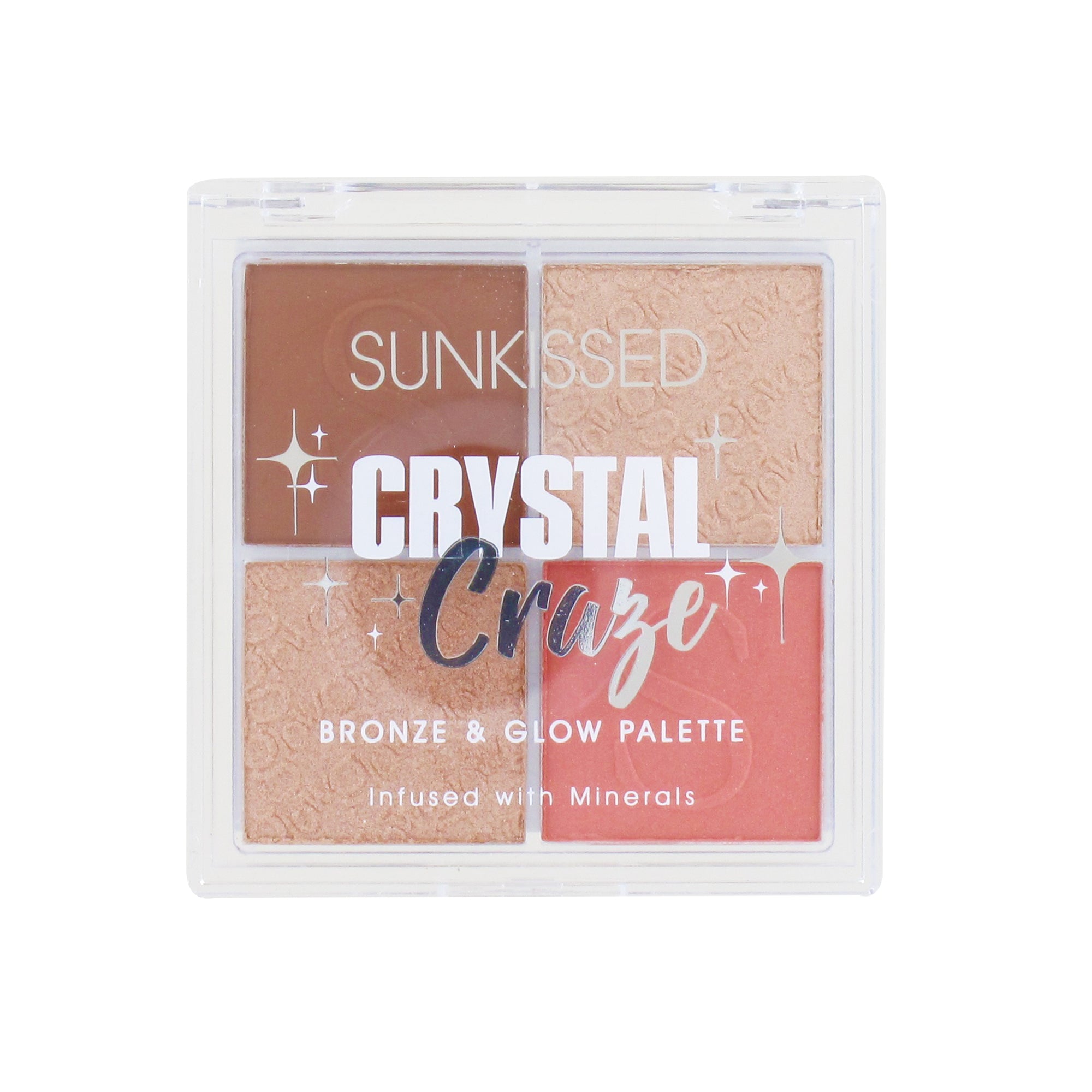 Sunkissed Crystal Craze Bronze & Glow Palette 4 x 3.8g