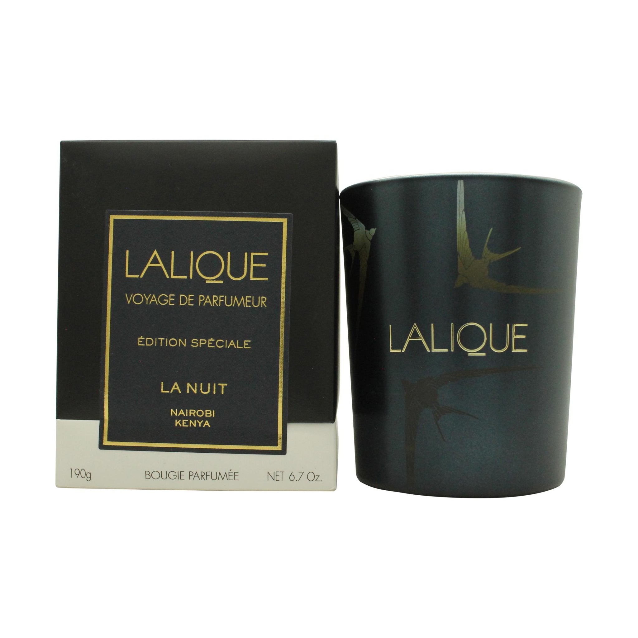 Lalique Candle 190g - La Nuit Nairobi