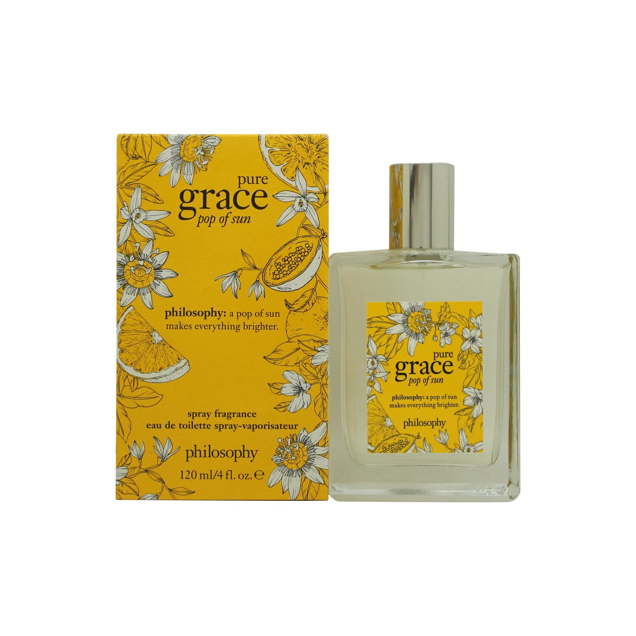 Philosophy Pure Grace Pop Of Sun Eau de Toilette 120ml Spray