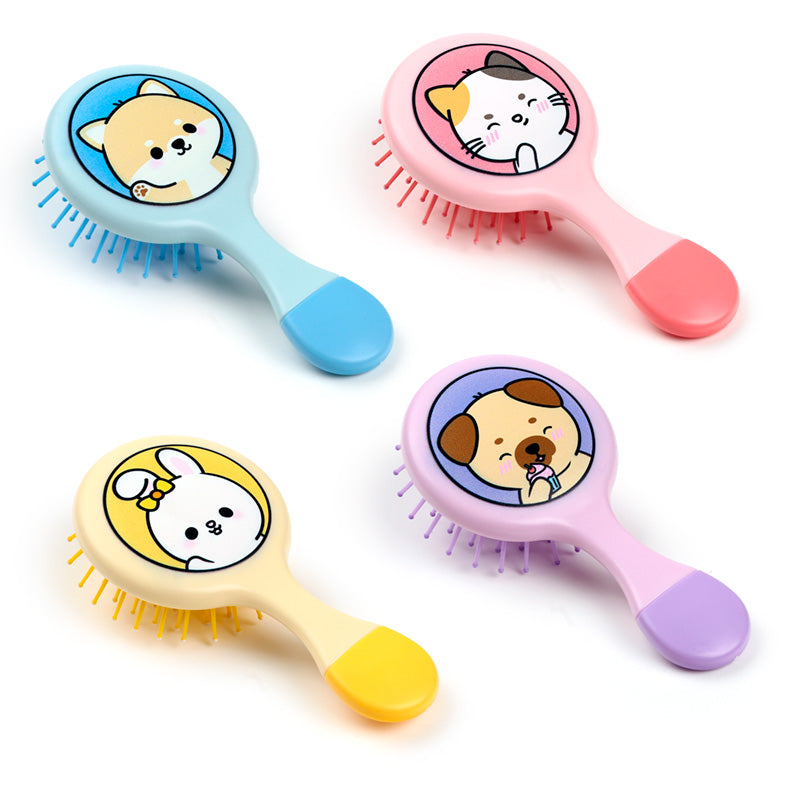 Small Shaped Hair Brush - Adoramals Pets