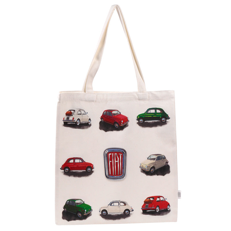 Handy Shopping Bag - Fiat 500 Repeat