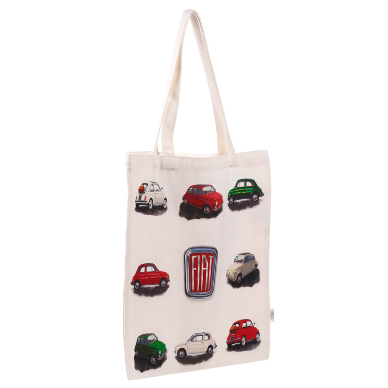 Handy Shopping Bag - Fiat 500 Repeat