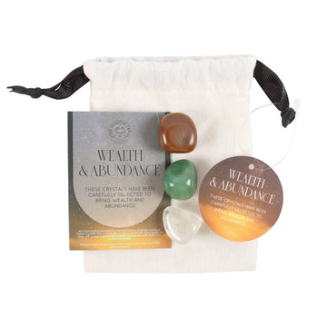 Wealth &amp; Abundance Healing Crystal Set