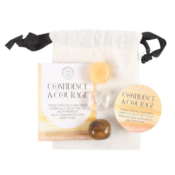 Confidence &amp; Courage Healing Crystal Set