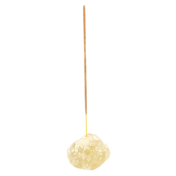 Citrine Crystal Incense Stick Holder