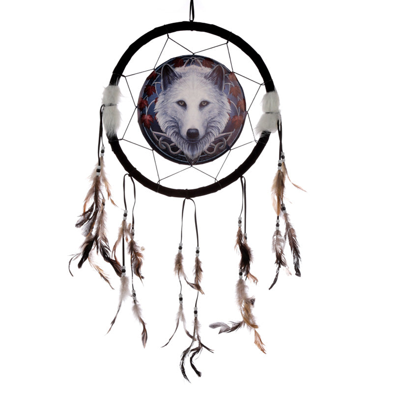 Dreamcatcher (Medium) - Lisa Parker Guardian of the Fall Wolf