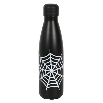 Spiderweb Metal Water Bottle