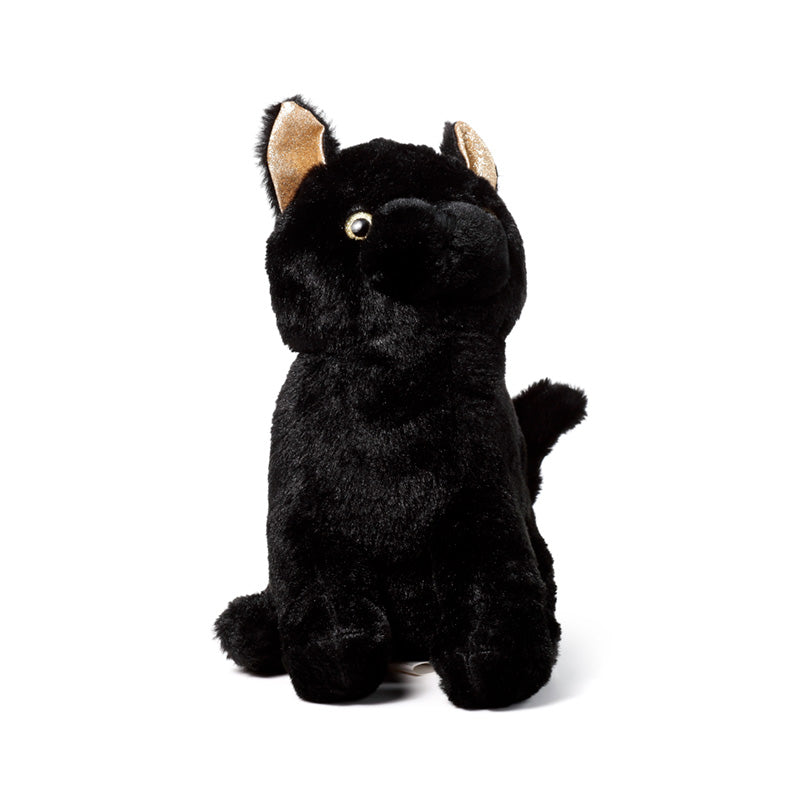 Plush Door Stop - Black Cat