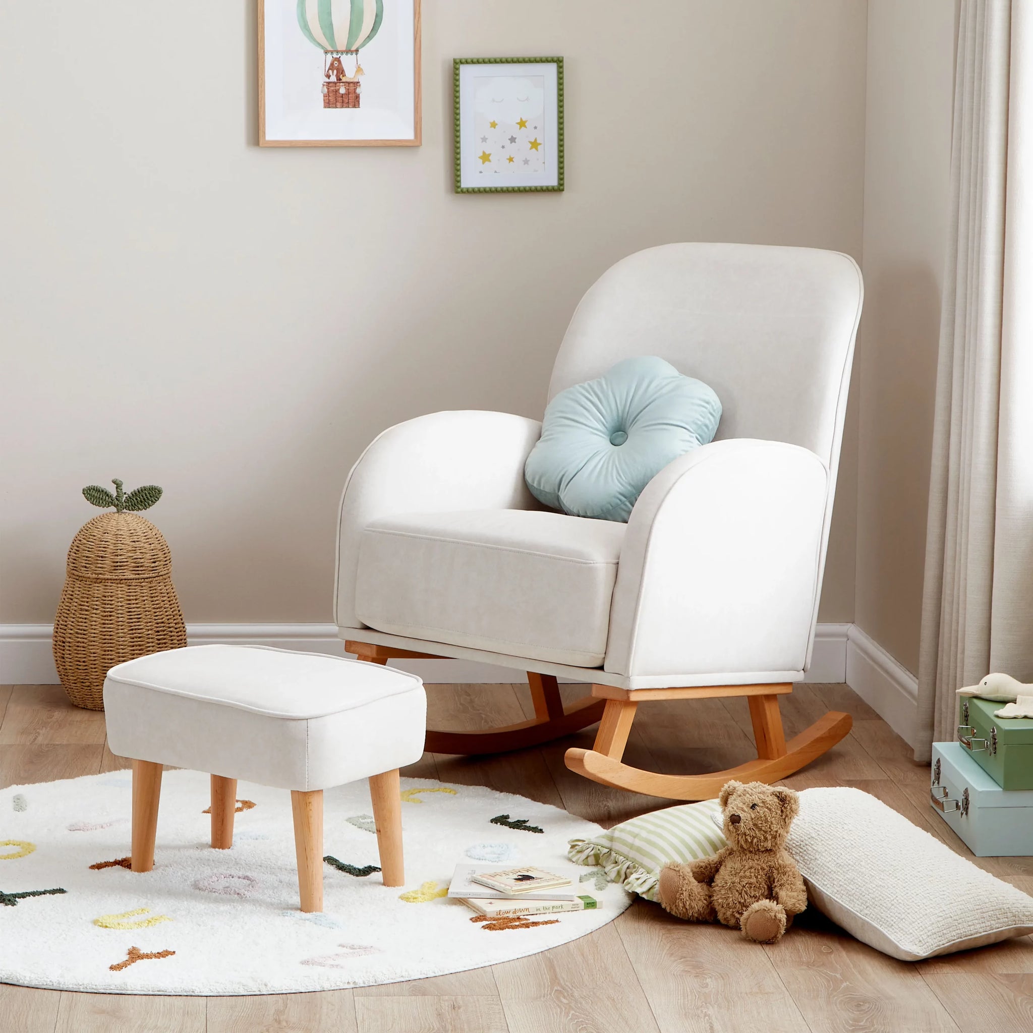 Freya Nursing Chair with Footstool