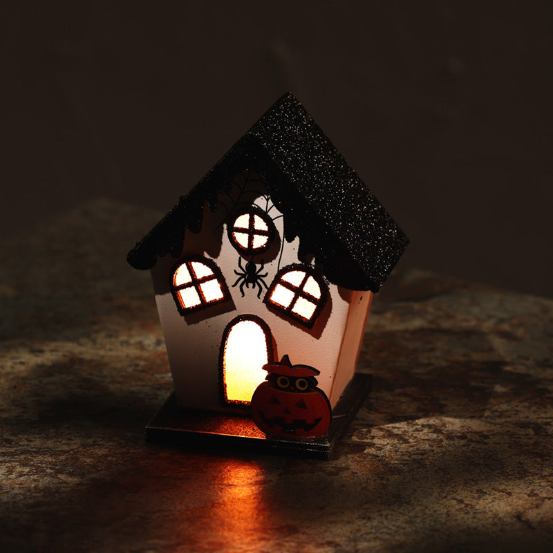 LED Decoration - Halloween Spooky Spider House