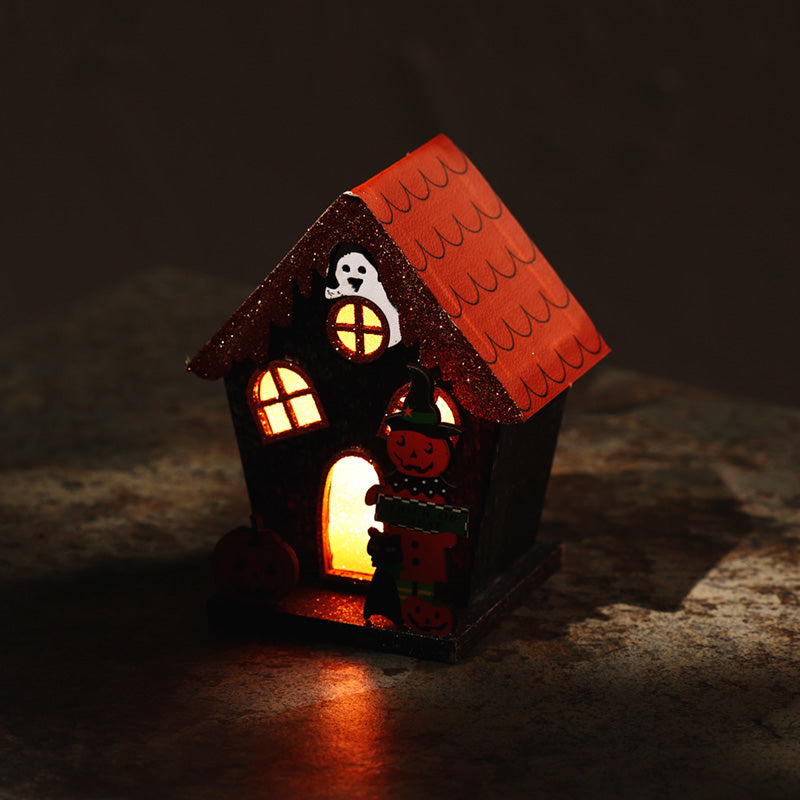 LED Decoration - Halloween Trick or Treat Pumpkin House