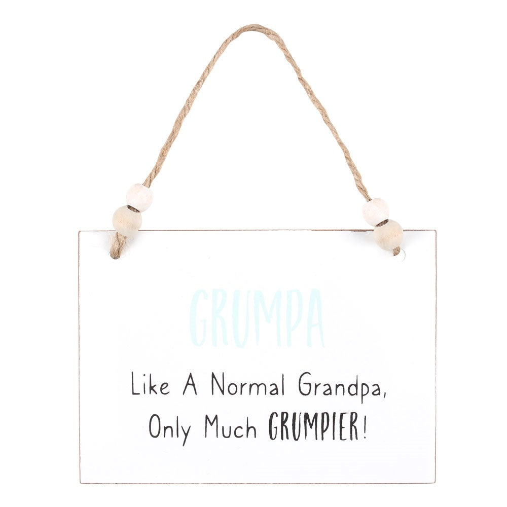 Grumpa Hanging Sign