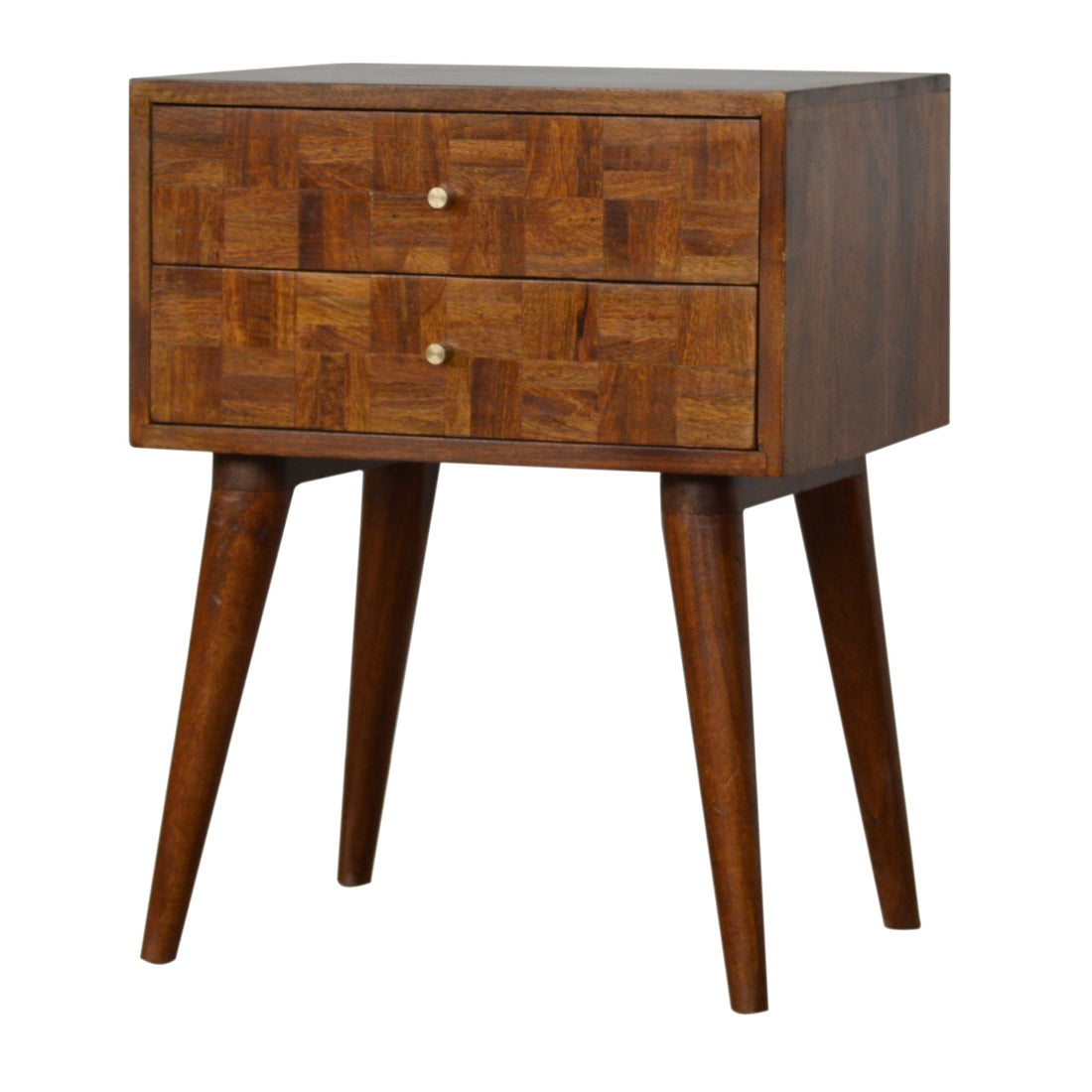 Varied Chestnut Bedside