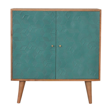 Acadia Teal Cabinet