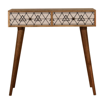 Triangular Console Table