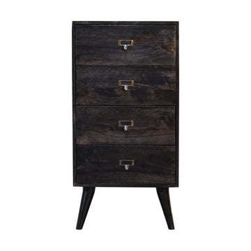 Ash-Black Filing Cabinet