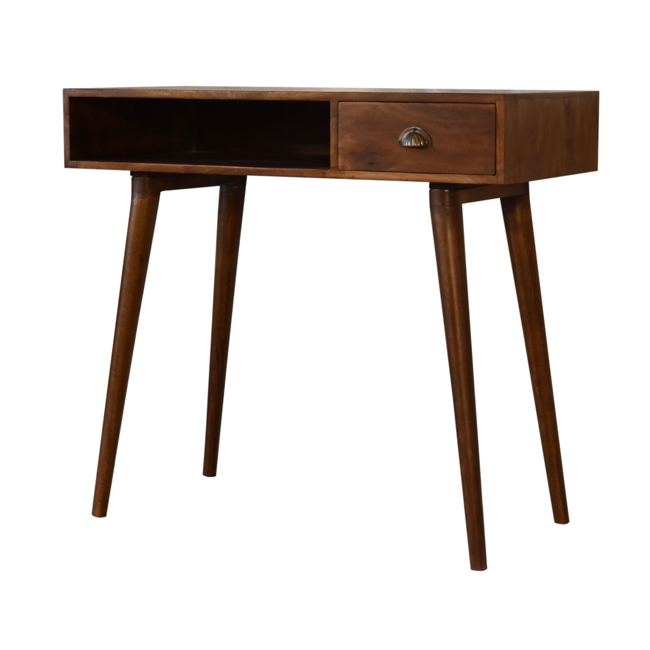 Chestnut Open Slot Writing Desk