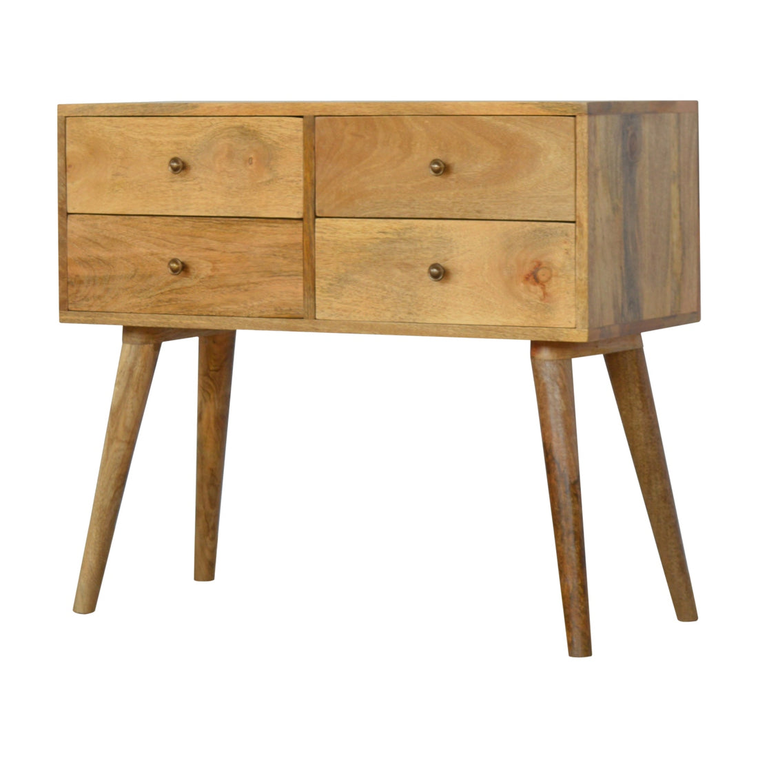 Nordic 4 Drawer Console