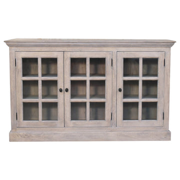 Stone Wash Triple Glazed Cabinet