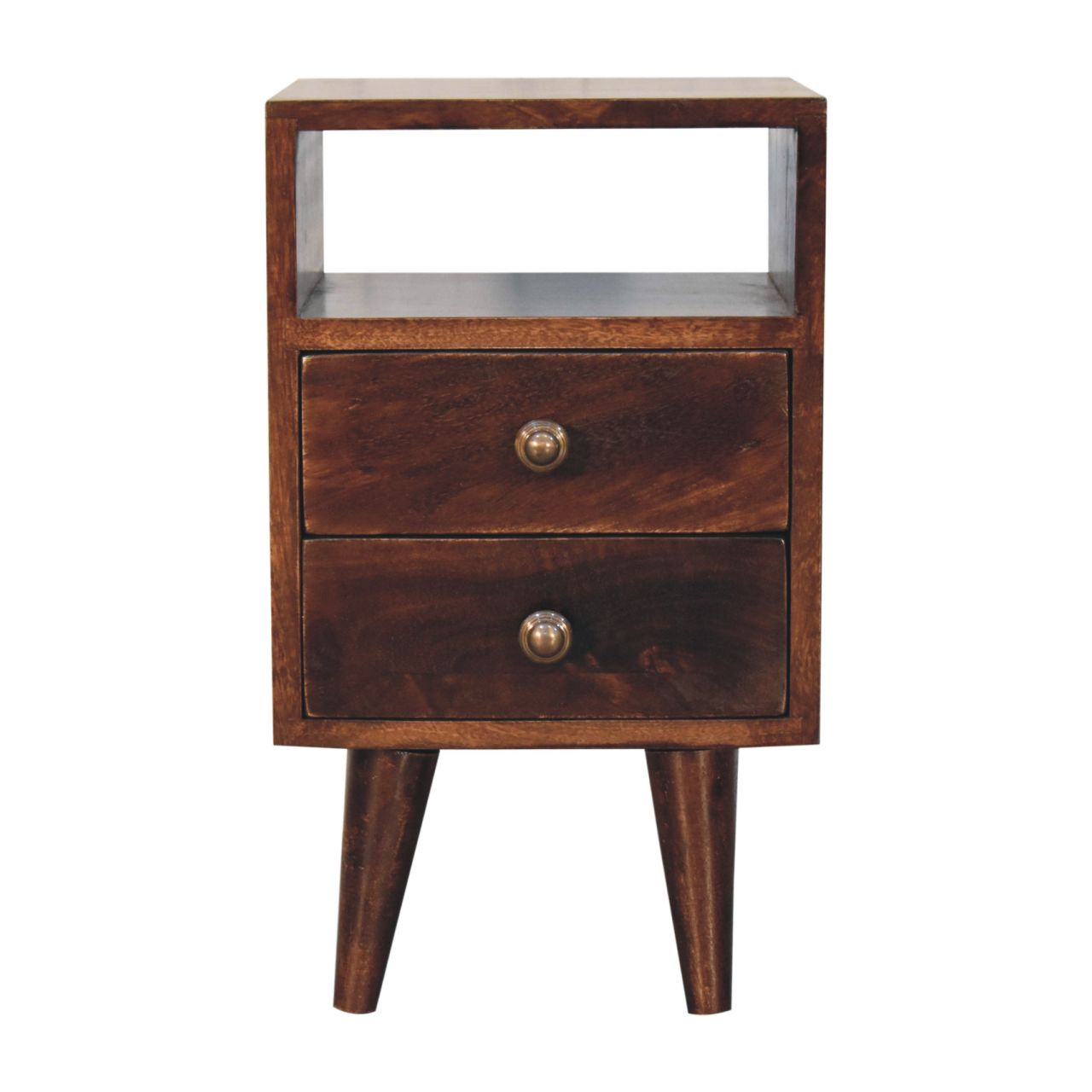 Mini Classic California Walnut Bedside