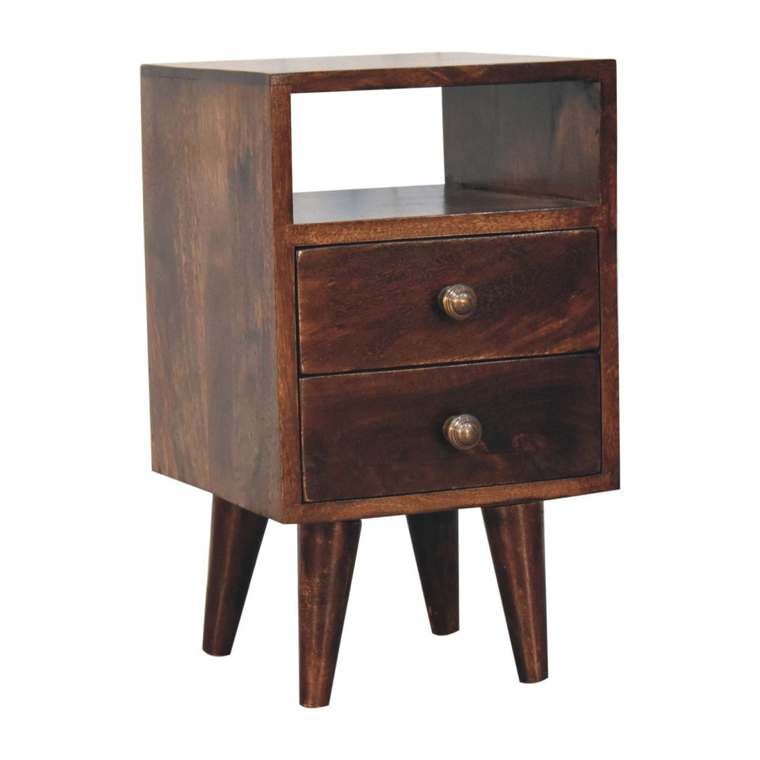 Mini Classic California Walnut Bedside