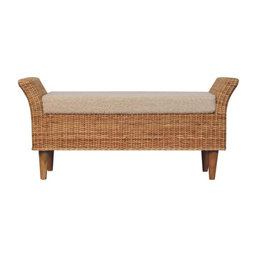 Riviera Woven Bench