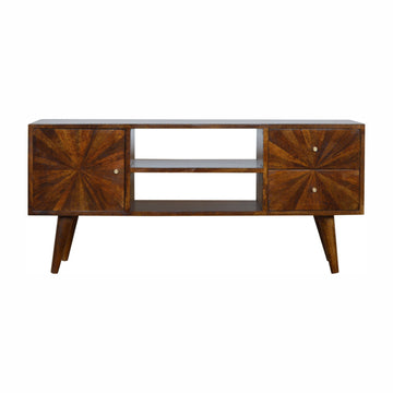 Chestnut Sunrise TV Stand