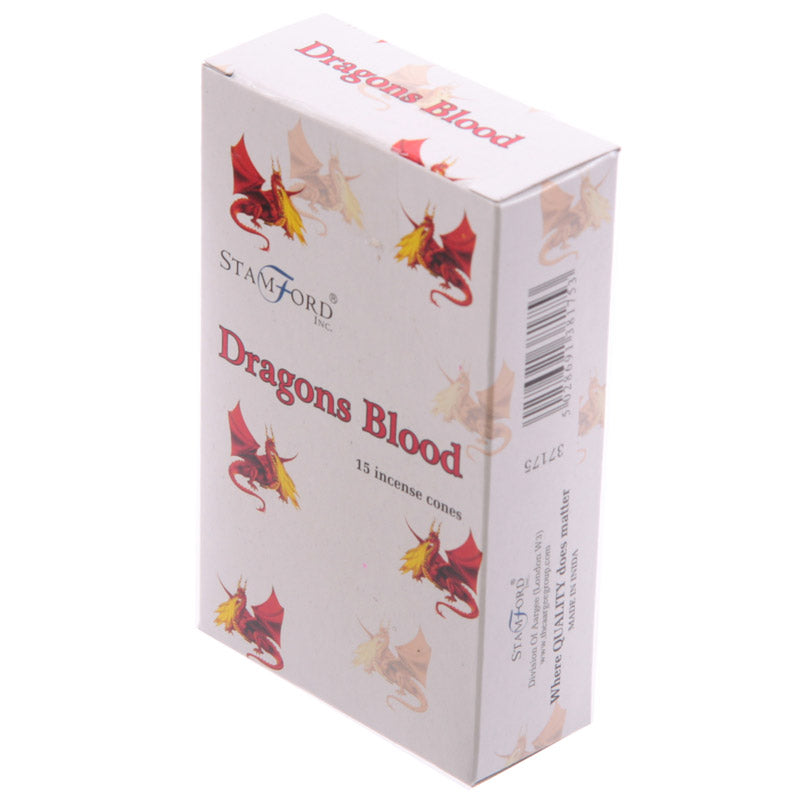 Stamford Hex Incense Cones - Dragons Blood