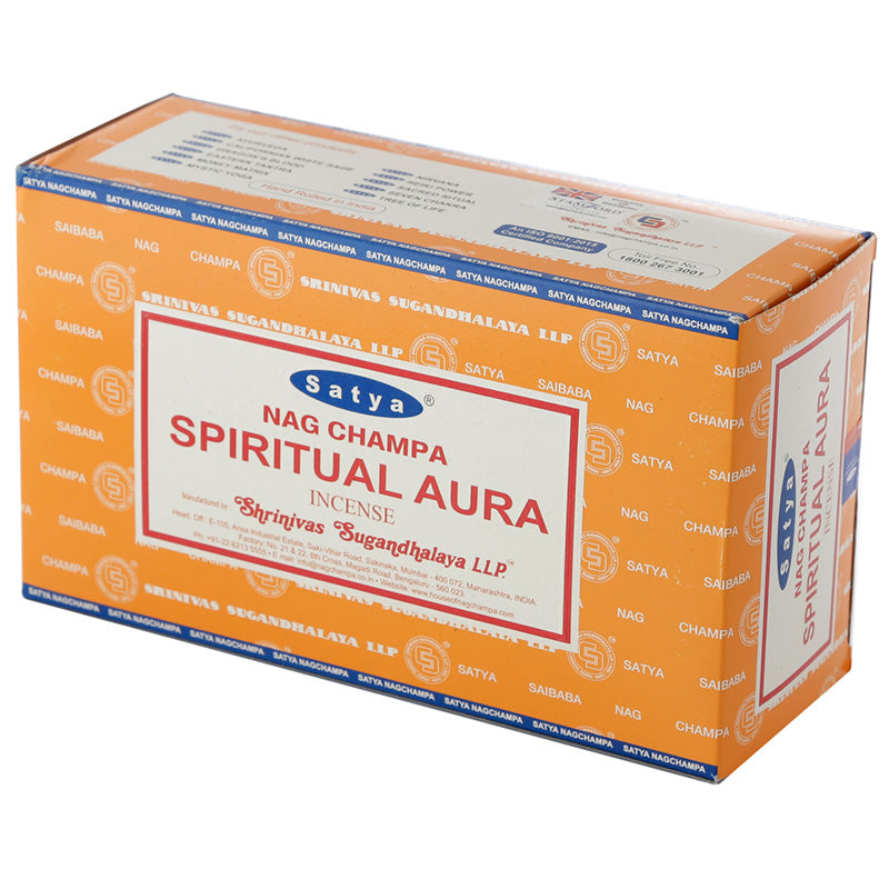 12x Nag Champa Sayta VFM Spiritual Aura Incense Sticks