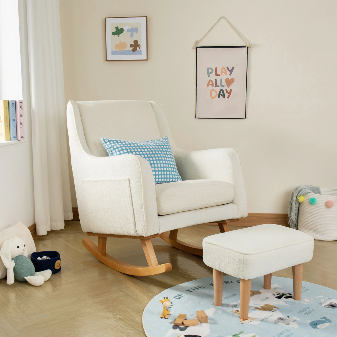 Ida Nursing Chair with Footstool