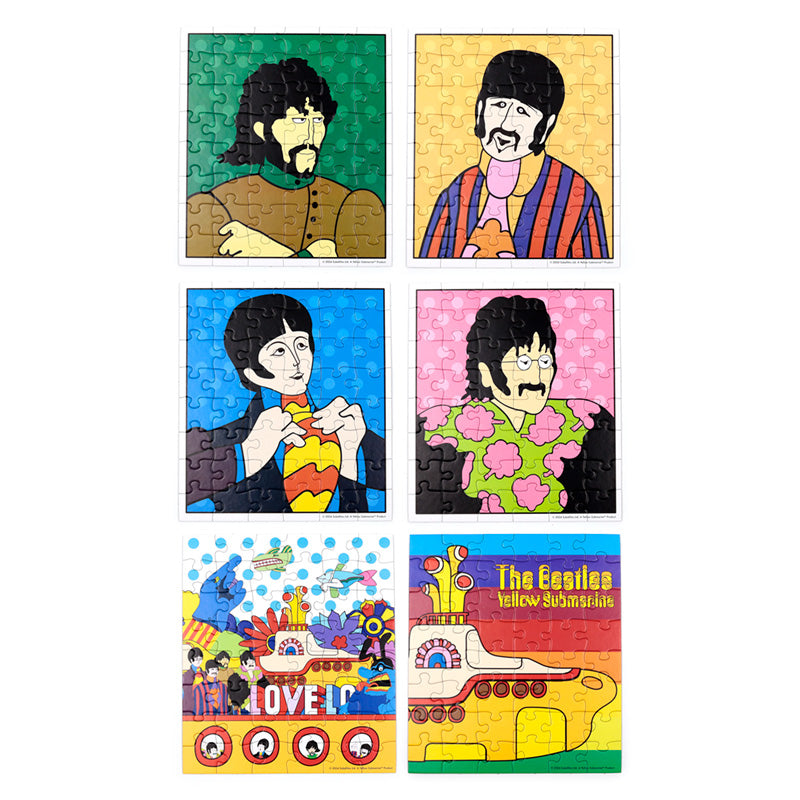 48pc Recycled Jigsaw Puzzle - The Beatles Yellow Submarine