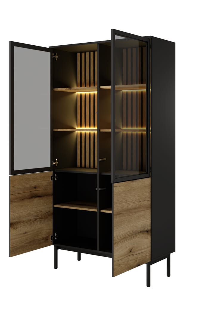 Lang Tall Display Cabinet 100cm