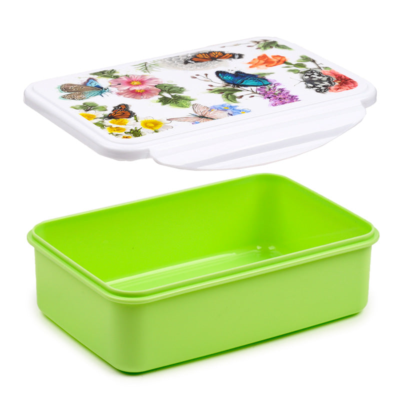 Clip Lock Lunch Box - Butterfly Meadows