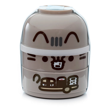 Bento Round Stacked Lunch Box  - Pusheen the Cat