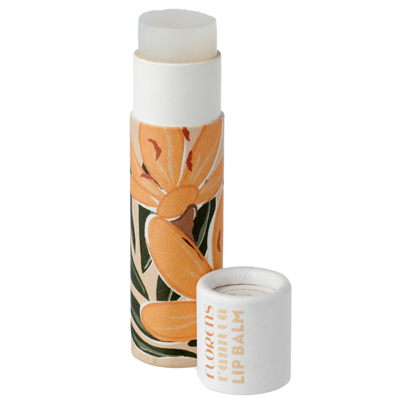 Florens Botanical Paper Stick Lip Balm - Vanilla & Blueberry