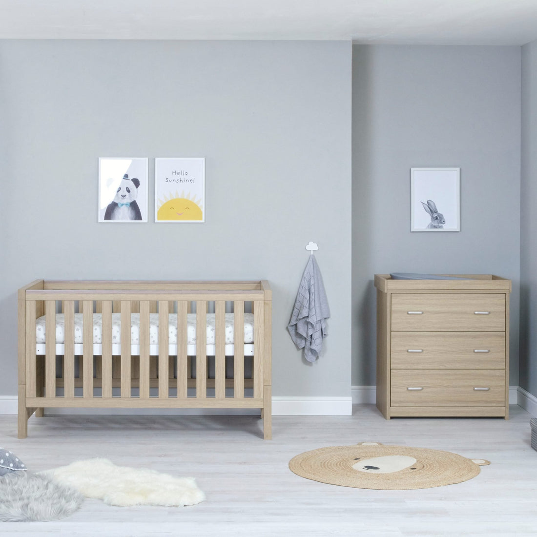 Luno 2 Piece Nursery Furniture Set