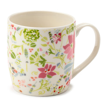 Porcelain Mug - Julie Dodsworth Pink Botanical