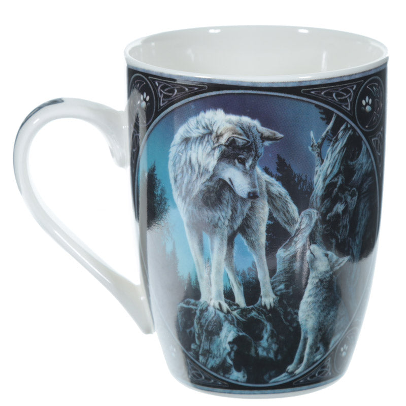 Wolf Guidance Lisa Parker Designed Porcelain Mug