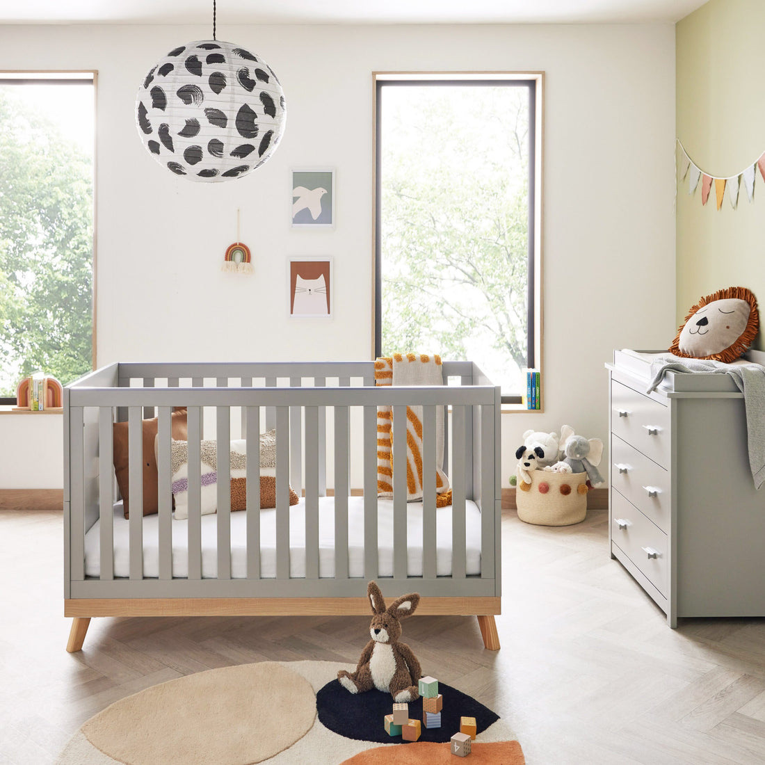 Mona 2 Piece Universal Nursery Furniture Set