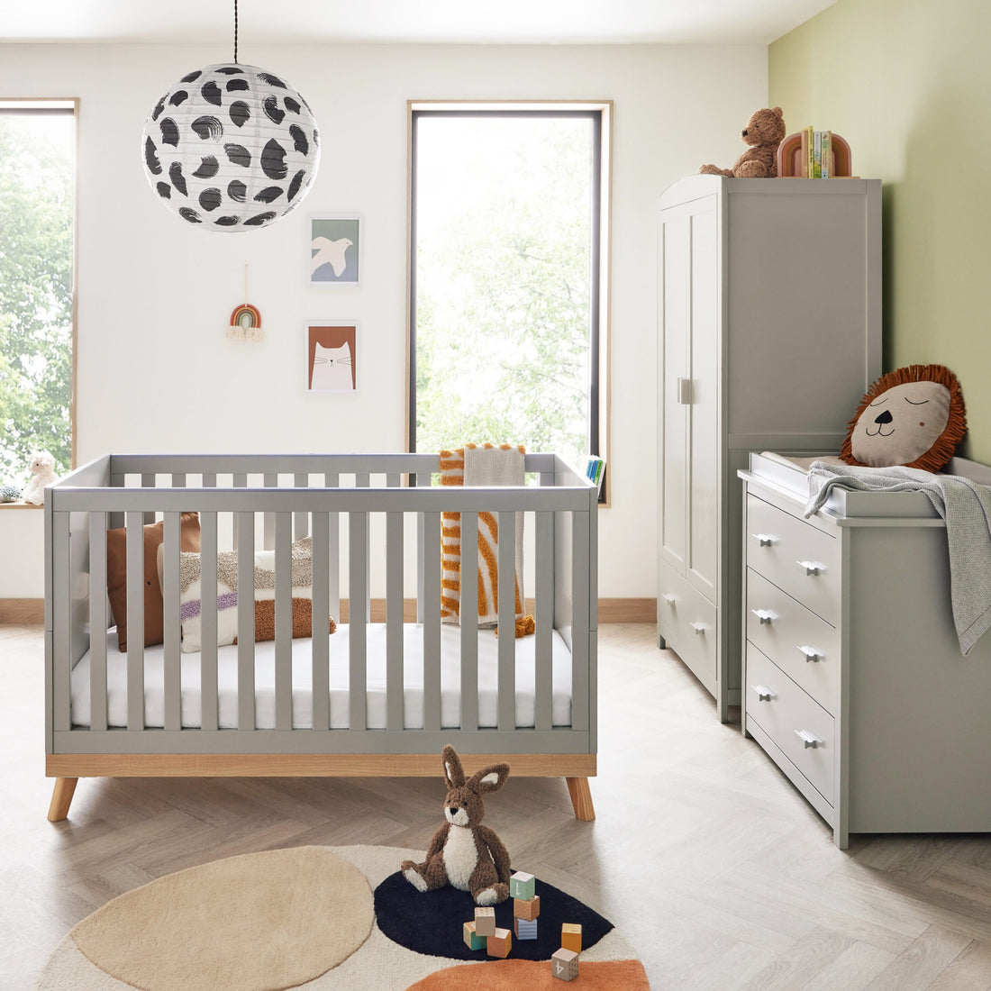 Mona 3 Piece Universal Nursery Furniture Set