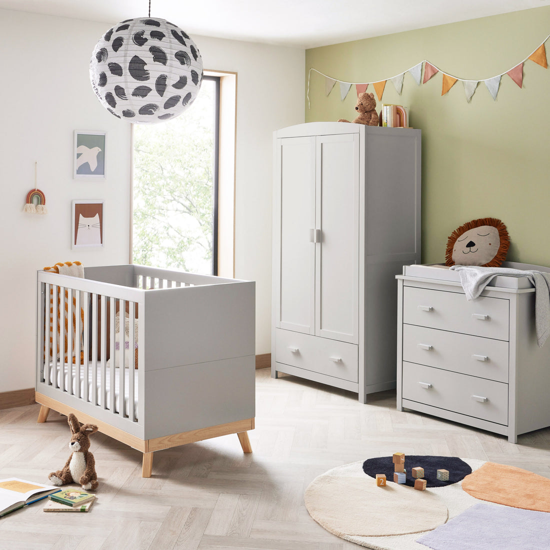 Mona Mini 3 Piece Universal Nursery Furniture Set